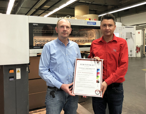 Zeitungsdruck Dierichs Gmbh & Co. Kg Dierichs Druck GmbH & Co. KG bestätigt PSO einwandfrei! - print-quality